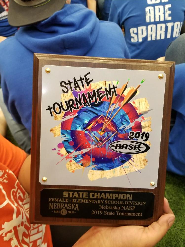 Congratulations Myesha Larson, State Archery Champion!