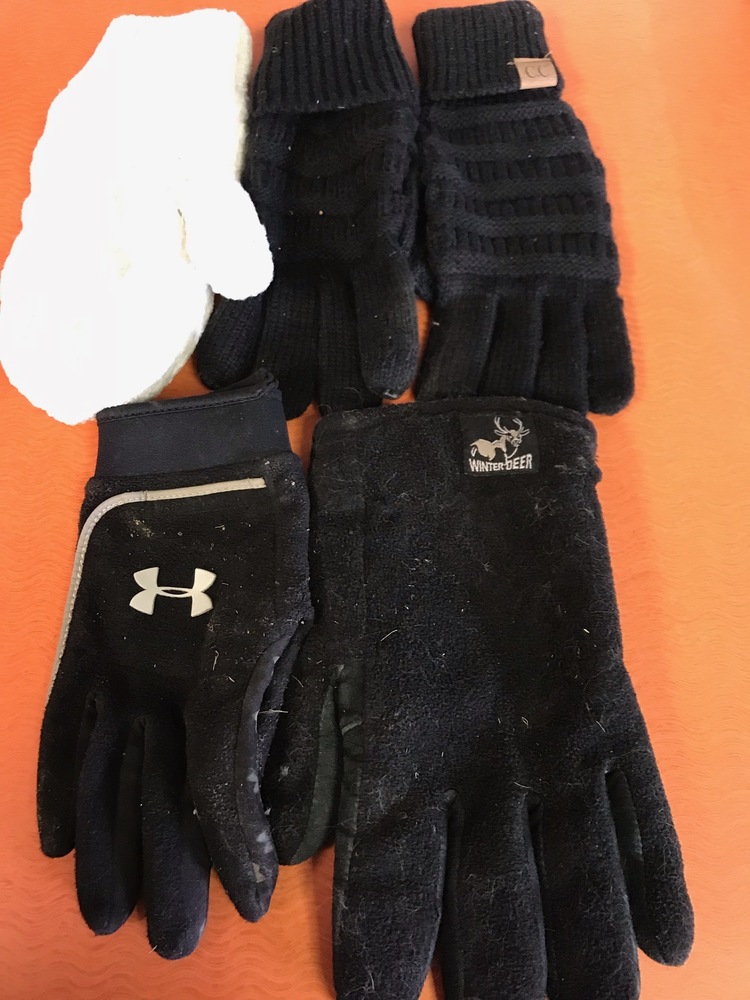 Lose a glove at a FB game?