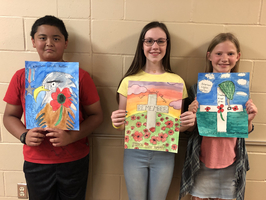 OC Students Participate in Poppy Poster Contest