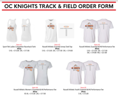 State Track Shirts orders are available!!!!