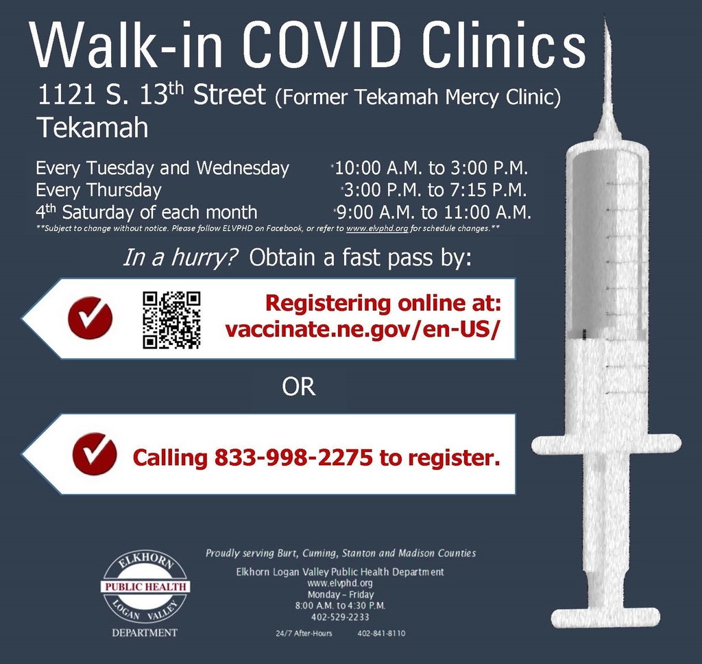 ELVHD Vaccination Clinics