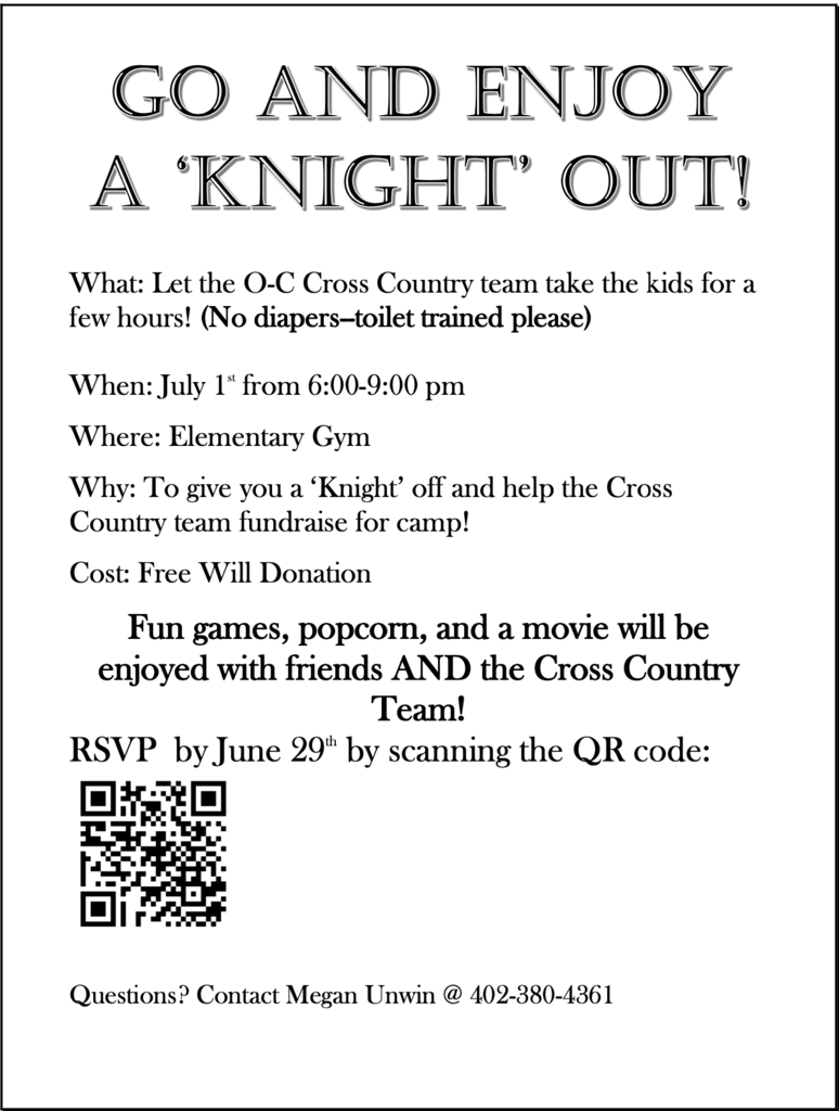 Cross Country Knight Out