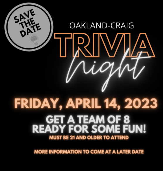 Trivia Night - Save the Date